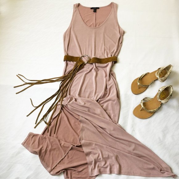 Forever 21 sleeveless maxi dress
